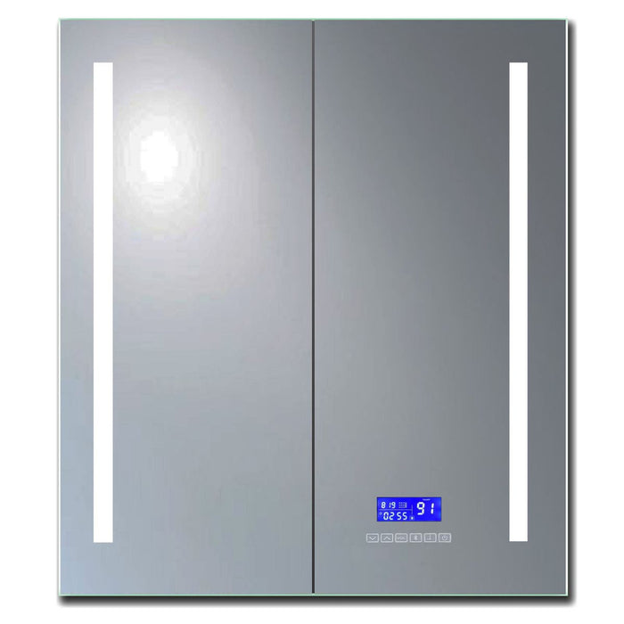26" x 30" Double Door LED Light Bluetooth Medicine Cabinet