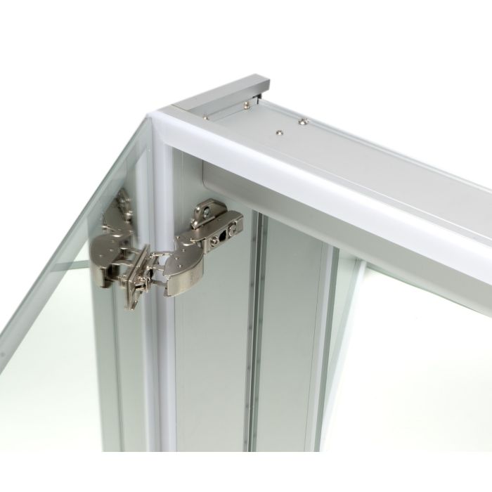 Double Door LED Light Medicine Cabinet