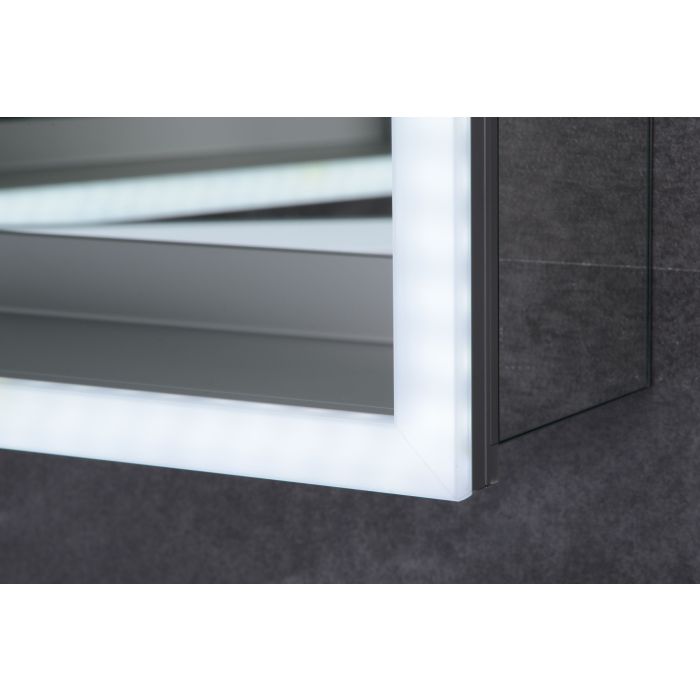 Double Door LED Light Medicine Cabinet