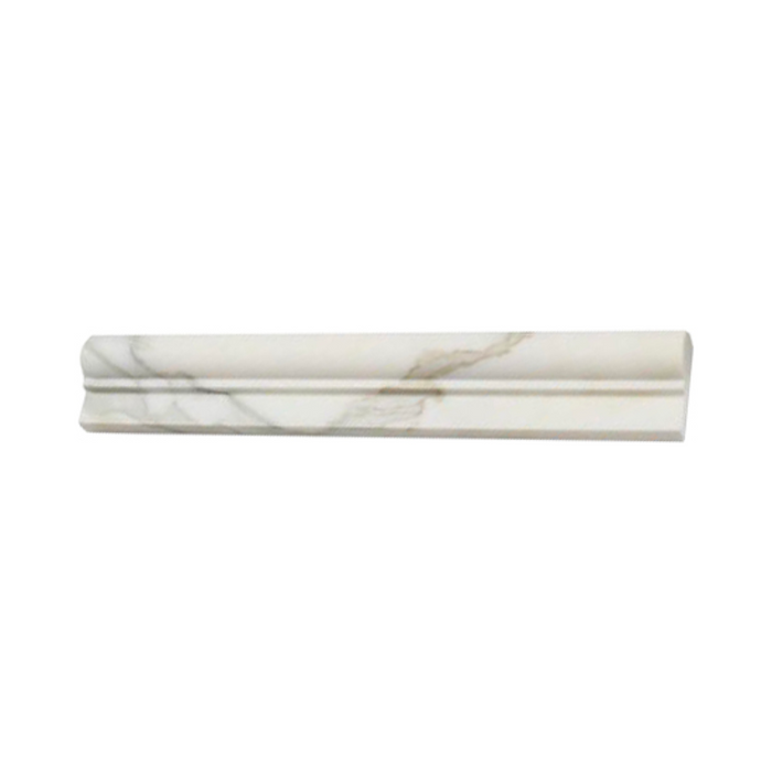Calacata Gold Chair Rail - Bravo Tile