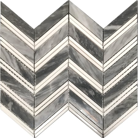 Carrera Grey Chevron - Bravo Tile