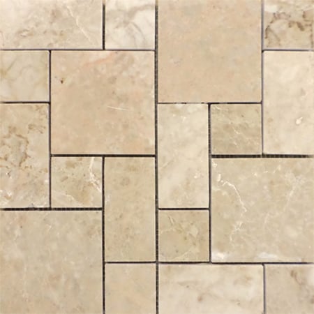 Coppuccino Marble Mini Pattern - Bravo Tile