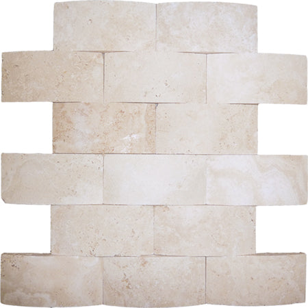 Crema Classico 2 X4 Wavy - Bravo Tile