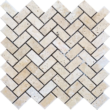 Crema Classico Herringbone - Bravo Tile