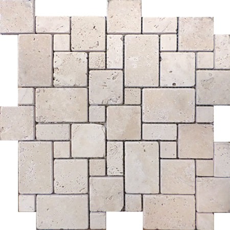 Crema Classico Micro Mini Pattern - Bravo Tile
