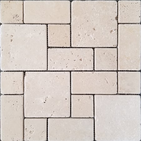 Crema Classico Mini Pattern - Bravo Tile