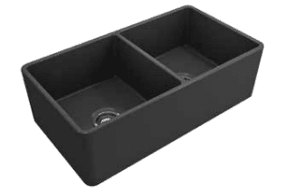 ESI FCCL332D Classic Double Bowl Fireclay Farmhouse Sink 33"