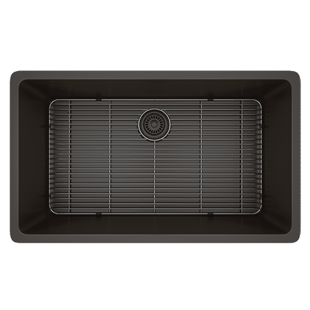 ESI QC100 Quartz Composite Single Bowl Sink 33" Grey