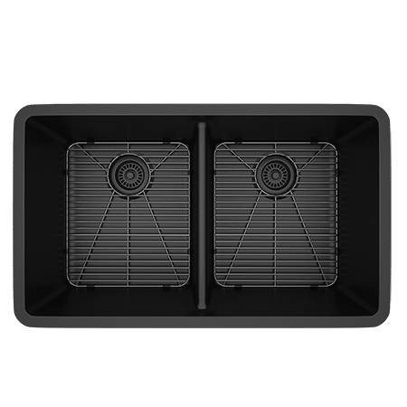 ESI QS5050 50/50 Double Bowl Quartz Composite Sink view 1