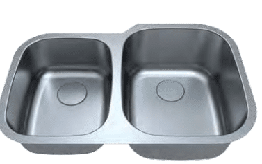 ESI S360R 40/60 Stainless Steel Undermount Sink 36" view 1