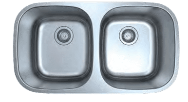 ESI S375 50/50 Drop-in Stainless Steel Sink