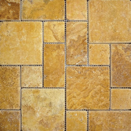 Gold Mini Pattern - Bravo Tile