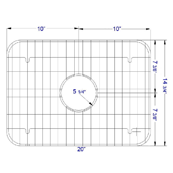 Stainless Steel Protective Grid for AB2418 Kitchen Sink