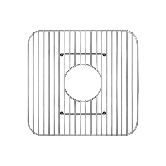 Whitehaus  Solid Stainless Steel Protection Sink 16" x 15 1/2" Grid