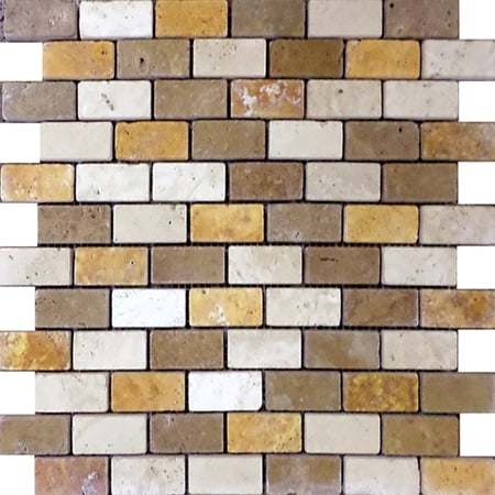 Mixed Tumbled 1 X2 - Bravo Tile