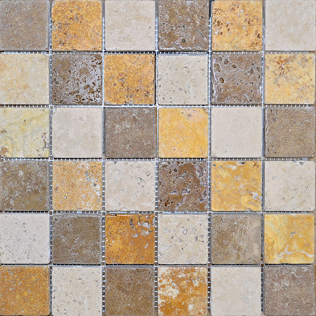 Mixed Tumbled 2 X2 - Bravo Tile