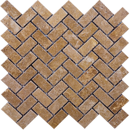 Noce Herringbone - Bravo Tile