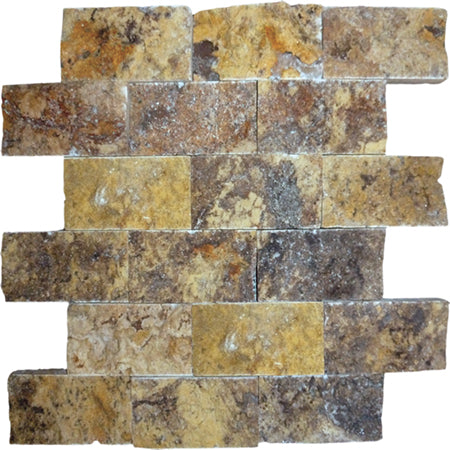 Scabos 2 X4 Split Face - Bravo Tile
