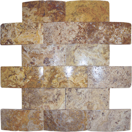Scabos 2 X4 Wavy - Bravo Tile