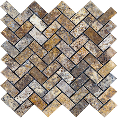 Scabos Herringbone - Bravo Tile