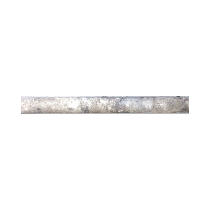 Silver 3 4 X 12 Pencil - Bravo Tile