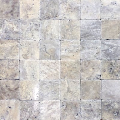 Silver Tumbled - Bravo Tile