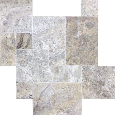 Silver Versailles Pattern - Bravo Tile