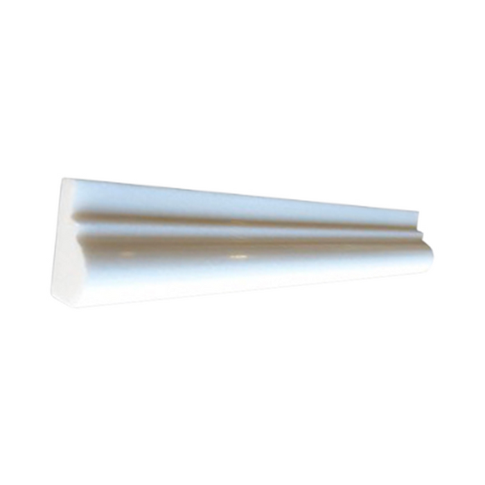 Thassos One Step Chair Rail - Bravo Tile