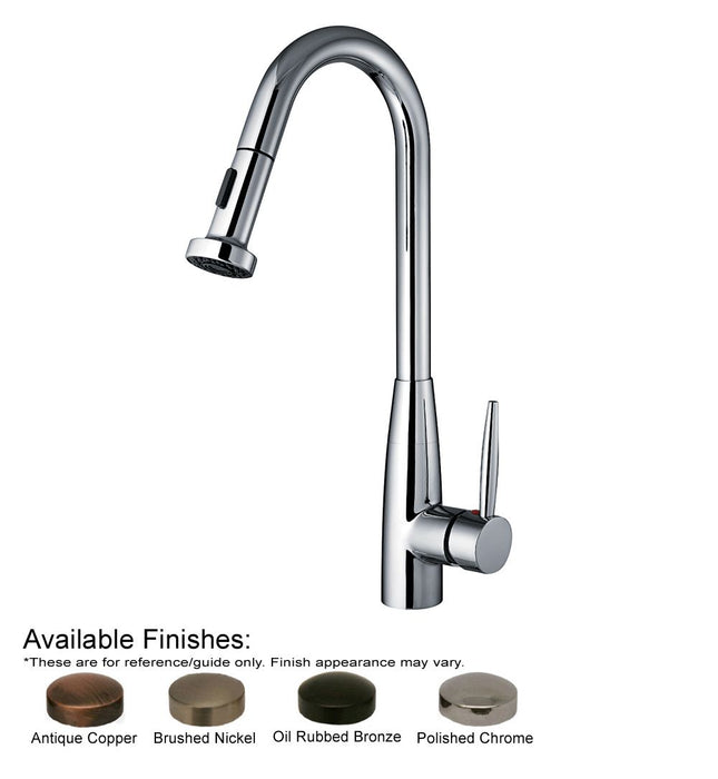 Whitehaus Single Hole Faucet With A Gooseneck Spout