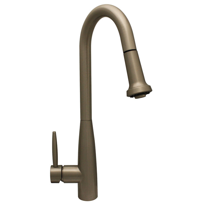 Whitehaus Single Hole Faucet With A Gooseneck Spout