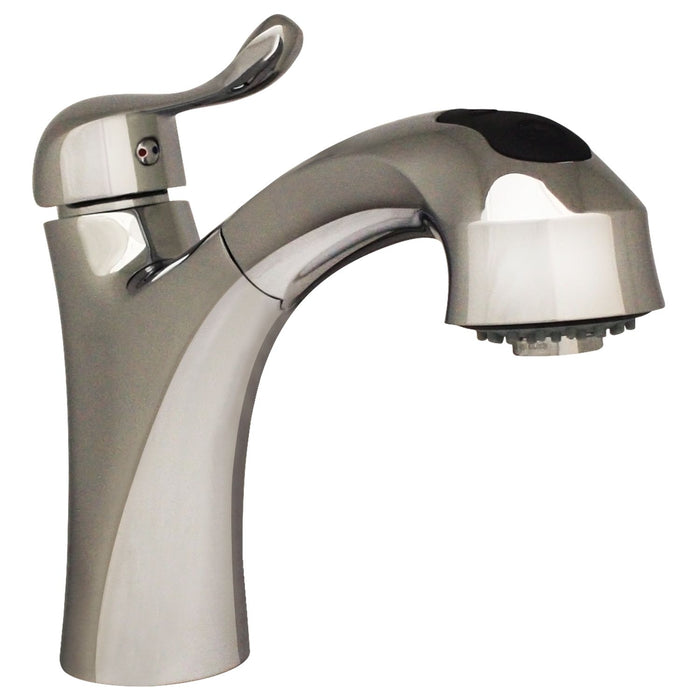 Whitehaus Single Hole Faucet With Pull Out Spray