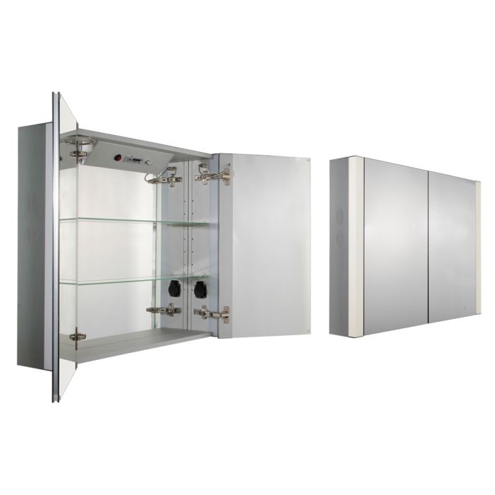 Whitehaus  Musichaus Double Door Anodized Aluminum Cabinet