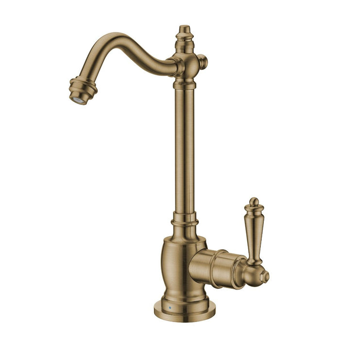 Whitehaus  Point of Use Cold Water Drinking Faucet with Traditional Swivel Spout
