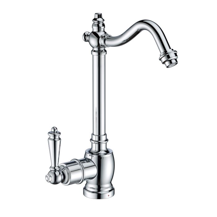 Whitehaus Point of Use Instant Hot Water Faucet with Traditional Spout