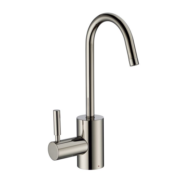 Whitehaus Point of Use Instant Hot Water Faucet with Self Closing Handle