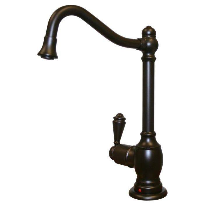 Whitehaus Brass Deck Mount Curved Instant Hot Water Dispenser