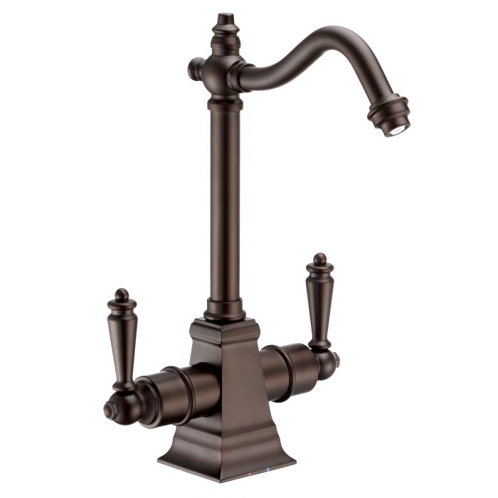 Whitehaus  Point of Use Instant Hot/Cold Water Faucet with Traditional Spout