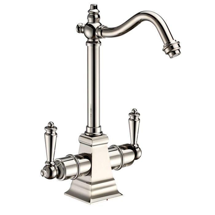 Whitehaus  Point of Use Instant Hot/Cold Water Faucet with Traditional Spout