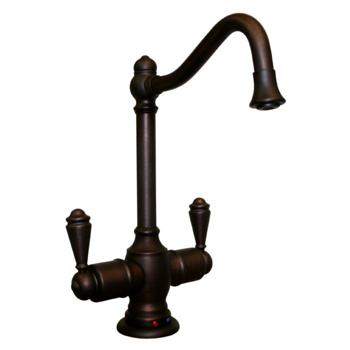 Whitehaus  Brass Deck Mount Kitchen Hot & Cold Water Dispenser