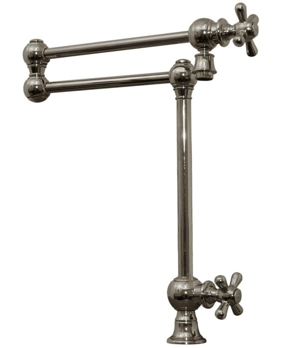 Whitehaus Single Hole Deck Mount Double Jointed Pot Filler