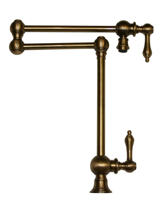 Whitehaus  Deck Mount Double Jointed Traditional Pot Filler