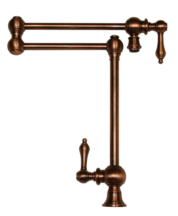 Whitehaus  Deck Mount Double Jointed Traditional Pot Filler