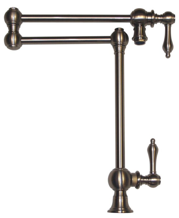 Whitehaus  Deck Mount Double Jointed Traditional Pot Filler