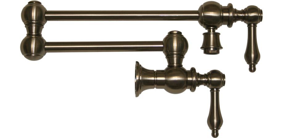 Whitehaus  Antique Style Retractable Kitchen Pot Filler