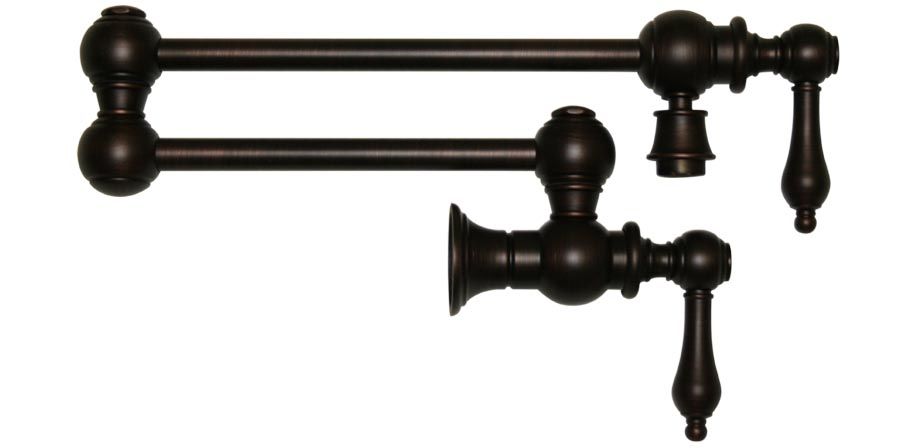 Whitehaus  Antique Style Retractable Kitchen Pot Filler