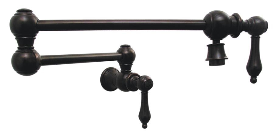 Whitehaus  Antique Style Retractable Kitchen Pot Filler