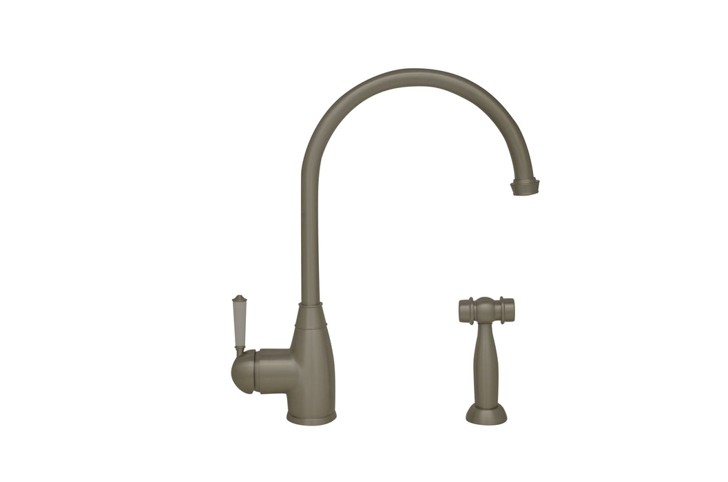Whitehaus  Queenhaus Single Lever Faucet with Side Spray