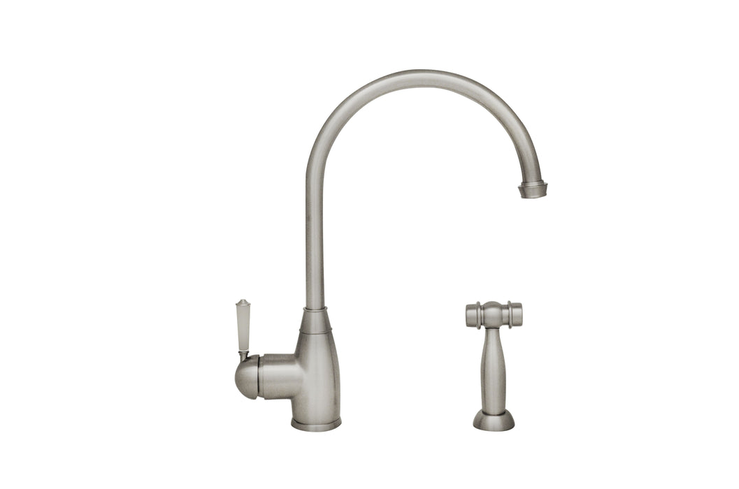Whitehaus  Queenhaus Single Lever Faucet with Side Spray