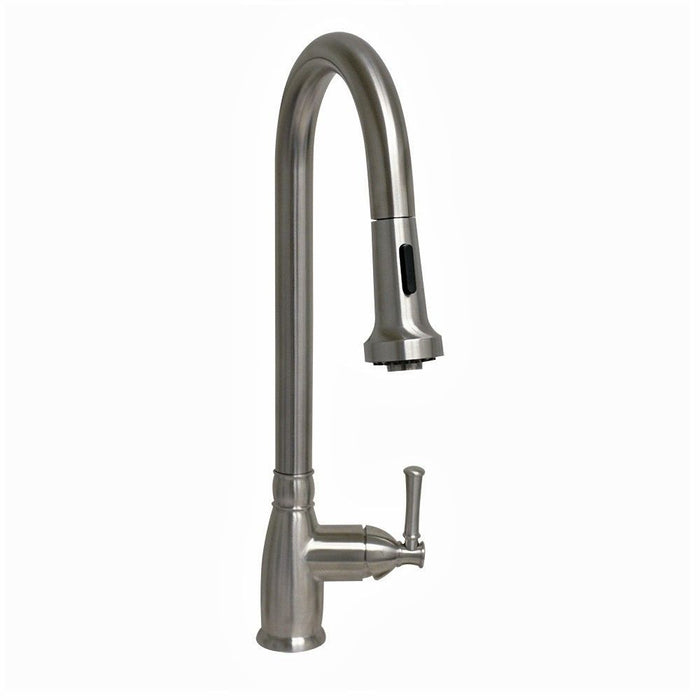 Whitehaus  Waterhaus Lead Free Solid S. Steel Single-Hole Faucet