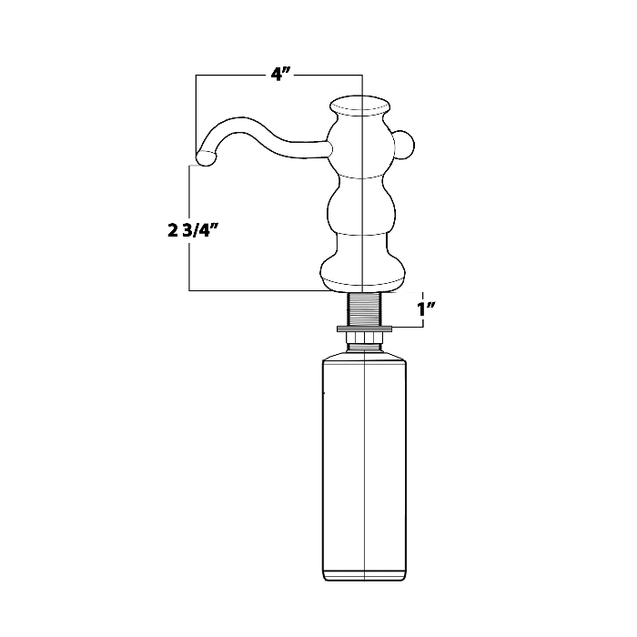 Whitehaus Soap Or Lotion Dispenser